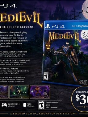 Sony PS4 MediEvil Game
